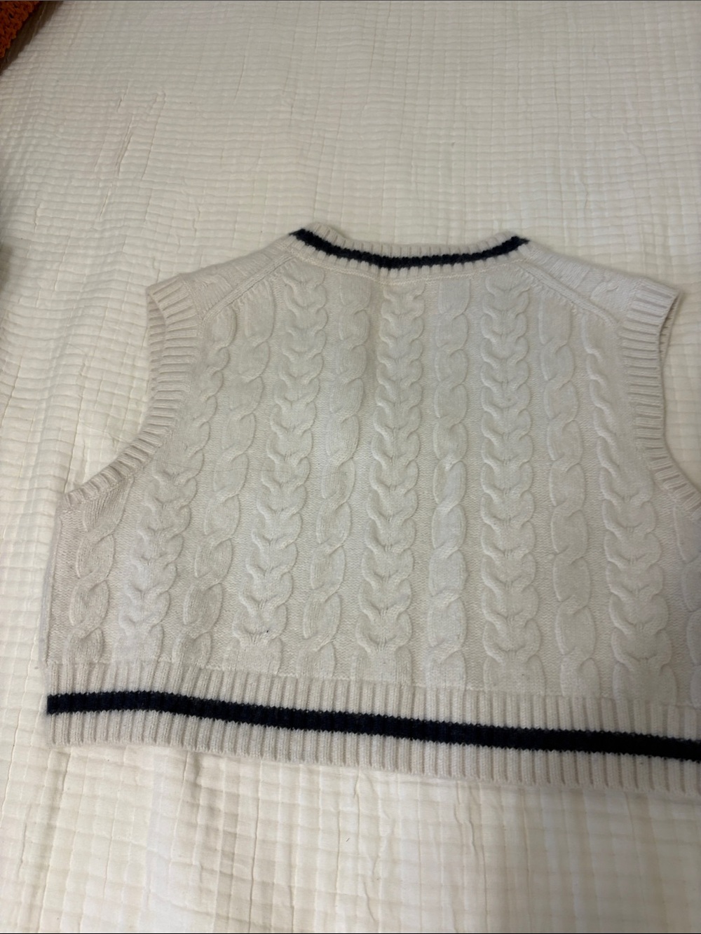 Wool Sweater Vest - Picture 2 of 3